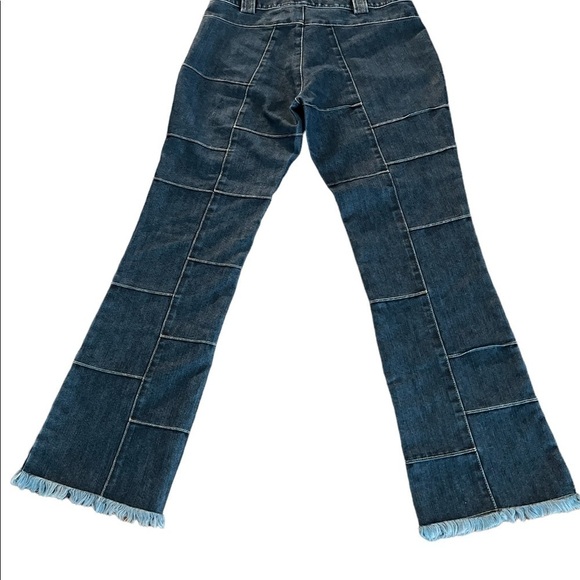 OLD NAVY VINTAGE PATCHWORK JEANS SIZE 13 - Picture 10 of 13
